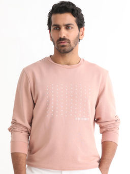 Rare Rabbit - Gale Primary Pink Sweatshirt
