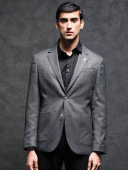 Rare Rabbit - Jarod Dark Grey Blazer