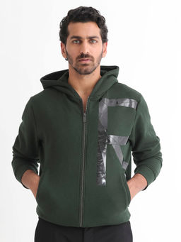 Rare Rabbit - Kaden Primary Green Sweatshirt