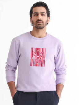 Rare Rabbit - Pryse Pastel Purple Sweatshirt