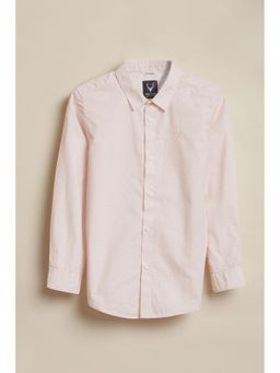 Allen Solly - Boys Pink Print Casual Shirt