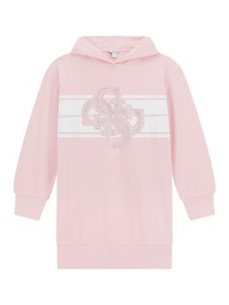 Guess - Cotton Pull On Pink Sweatshirt Hoodie for Girls