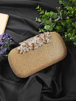 Toobacraft - Handicraft Women's Clutch Bag -Gold