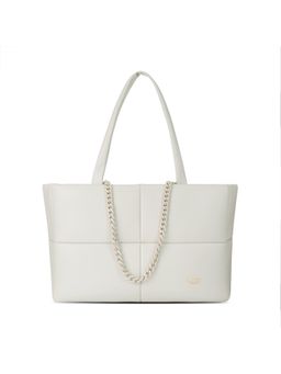 Lavie Luxe - Women's Puff26 Shoulder Bag (Off White) (Large)