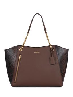MIRAGGIO - Dakota Shoulder Bag-Brown (Large)