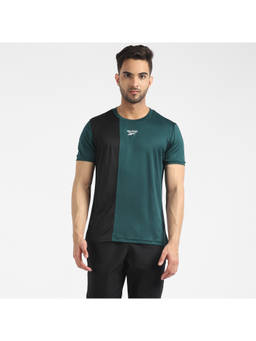 Reebok - Rbk Structure Tee Green Training T-Shirt