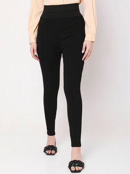 VERO MODA - Black High Rise Leggings