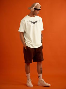 The Souled Store - Official Batman: Conquer Your Fear Men Oversized T-Shirt