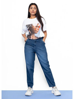 FREAKINS - Dark Slouchy Jeans