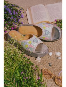 Anaar - Multi-Colour Ti Amo Wedge Heels