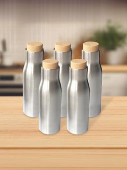 The Better Home - Insulated Stainle SS Steel Water Bottle 500ml (Pack of 5)