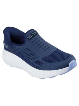 SKECHERS - Women GO RUN NOW - BRIAR Navy Blue SLIP INS Running Shoes