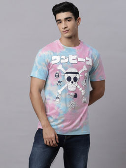 Free Authority - Mens One Piece Printed Multi-Color T-Shirt