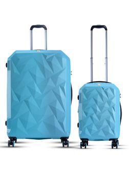 it luggage - Ice Cap Blue Set of 2 28-20 Inches Expandable Hardsided TSA Luggage Trolley