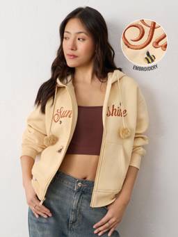 The Souled Store - Official Winnie The Pooh Sunshine Women Oversized Hoodie