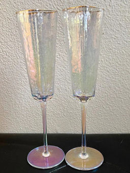 Angie Homes - Chiara Champagne And Wine Glasses (Pack Of 2)