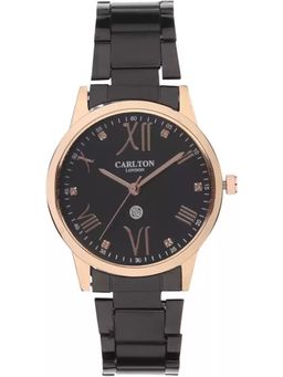 Carlton London - Analog Watch - Black