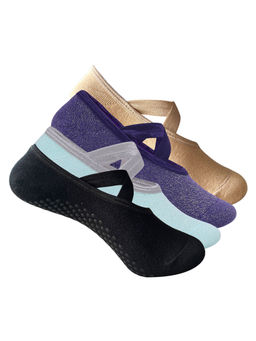Mint & Oak - Pilates Pro Socks for Women (Pack of 4)