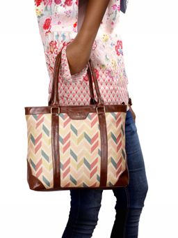 The Clownfish - Womens Laptop Bag Miranda Multicolor Fg - TCFWLBJU-GA-14CRM1