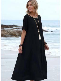 PARTIQ - Womens Summer Resort Style - Black