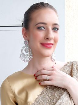 Odette - White and Pink Wonder of an Earring