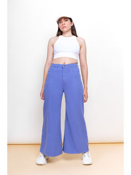 FREAKINS - Blue Flared Denim Jeans