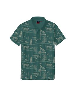Gini & Jony - Boys Green T-shirts