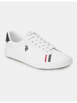 U.S. POLO ASSN. - White USPA ARYN 3.0 Stylish Casual Sneakers