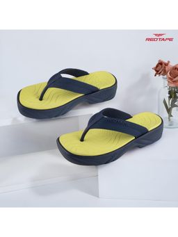 Red Tape - Womens Navy Blue Eva Comfort Flipflops