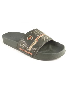 Red Tape - Mens Grey EVA Comfort Sliders