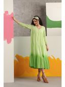Green color option, Sold out, Currently selected