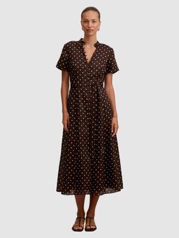 Forever New - Therese Short Sleeve Midi Dress with Belt
