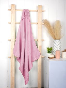 Doctor Towels - Bamboo Waffle Hooded Baby Towel Sugar Pink (S)