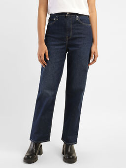 Levi's - Womens High Rise Ribcage Straight Fit Jeans