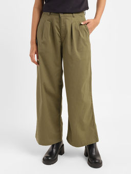 Levi's - Womens High Rise Olive Loose Fit Trouser
