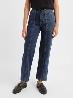 Levi's - Womens High Rise Seamed Ribcage Straight Fit Jeans