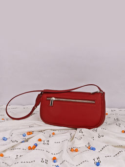 The House Of Ganges - Daily Sling Vegan Leather Shoulder Bag Beetroot