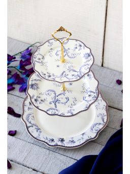 Vigneto - Midnight Blue 3 Tier Dessert Stand