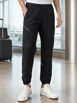 Nobero - Men Black Wanderer Joggers