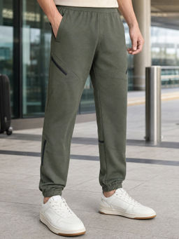Nobero - Men Olive Wanderer Joggers