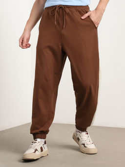 Nobero - Men Brown Norwich Joggers