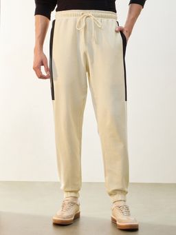 Nobero - Men Cream Velocity Joggers