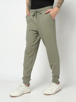 GAP - Men Olive Mid Rise Joggers