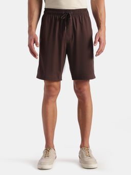 Jockey - Men 9426 Super Combed Cotton Rich Shorts- Brown