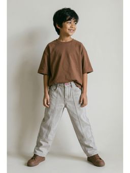 Tales & Stories - Boys Tint Washed Denim Barrel Fit Jeans