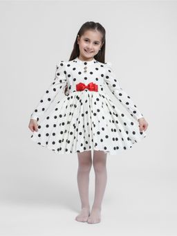 THE PONY & PEONY CO. - MINNIE MY MOUSE Polka Dot DRESS