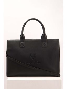 Allen Solly - Women Black Formal Handbag