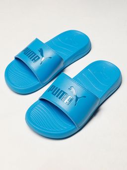Puma - Popcat 20 Kids Slides Unisex Blue Slider