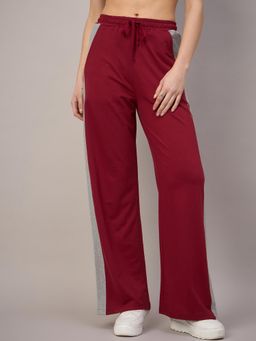 Femea - Women Thigh Relaxed Fit Street Wear Straight Trackpant