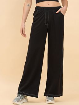 Femea - Women Thigh Relaxed Fit Street Wear Trackpant